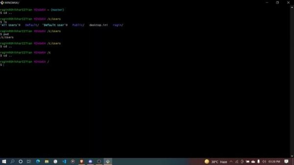 Installing GIT using git-scm
