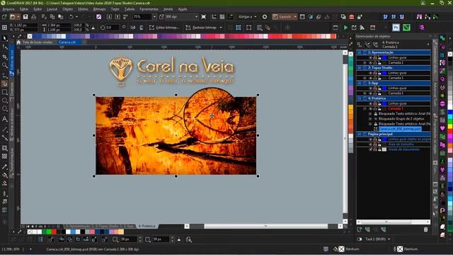 PlugIn Topaz Studio CorelDRAW ou PhotoShop e Dica de Site para MockUps 3D смотреть онлайн