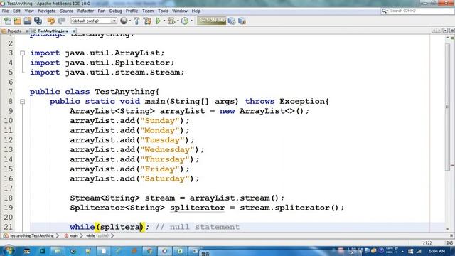 Java iterate the element of array using spliterator parallel смотреть онлайн