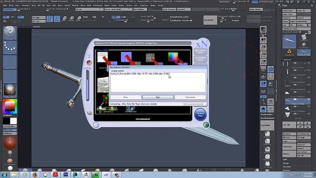 Zbrush to Xnormal - Baking a Normal map смотреть онлайн