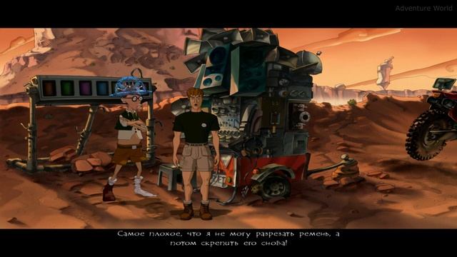 Прохождение Runaway: Дорожное приключение - Часть 7 (без комментариев) смотреть онлайн