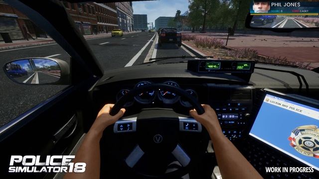 POLICE SIMULATOR 18: police car cockpit trailer смотреть онлайн