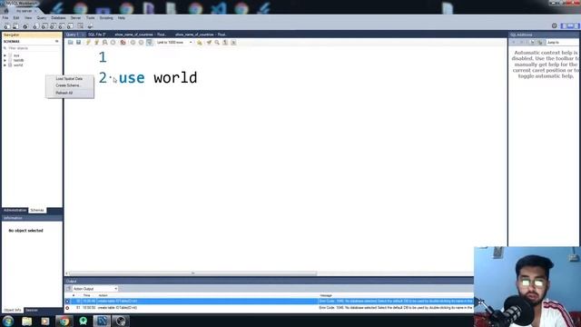 Create Database in MySQL Workbench #34 смотреть онлайн