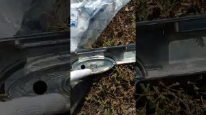 Снятие значка Форд с задней накладки фокус 2,рейсталинг