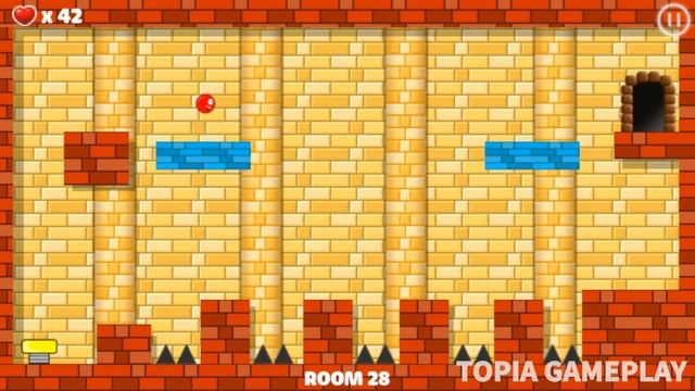 Red Hero Ball Vs Green King - Beginner Mode (Level 1-50) Full Gameplay Walkthrough - No Commentary