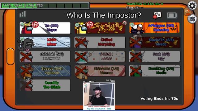 The Chilled and Speedy Duo! - Among Us Town of Us Mod смотреть онлайн