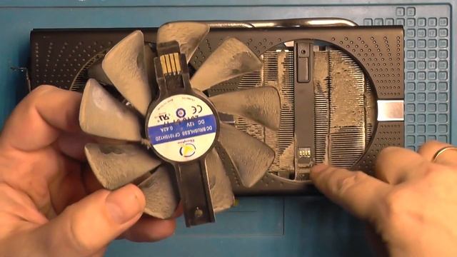 Чистка гарантийной видеокарты SAPPHIRE NITRO+ Radeon RX580 смотреть онлайн