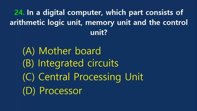 INDIAN: Computer GK Questions with Answers for SSC and Bank Exams смотреть онлайн