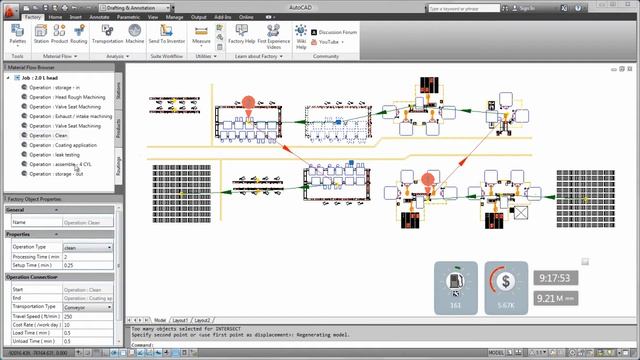 Autodesk Factory Design Suites: Factory Material Flow Analysis смотреть онлайн