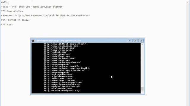 Joomla com_user scanner смотреть онлайн