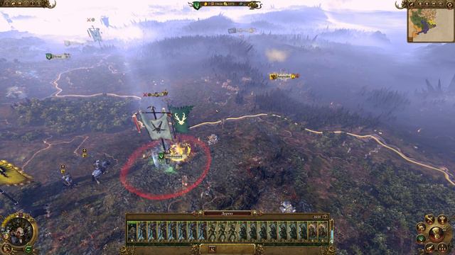 Total War: WARHAMMER - Кампания лесных эльфов #8 смотреть онлайн