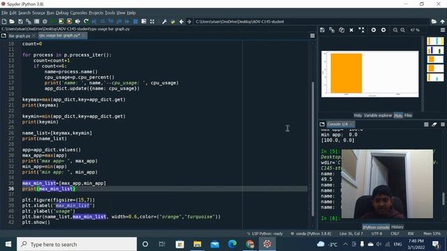 How to make a bar graph using Python смотреть онлайн