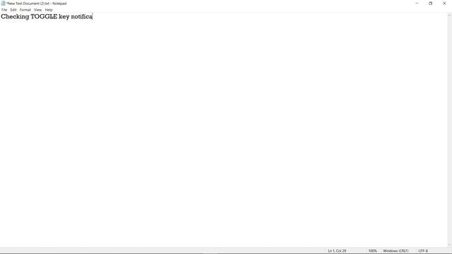 Caps Lock/Num Lock - Toggle Key Notification Project смотреть онлайн