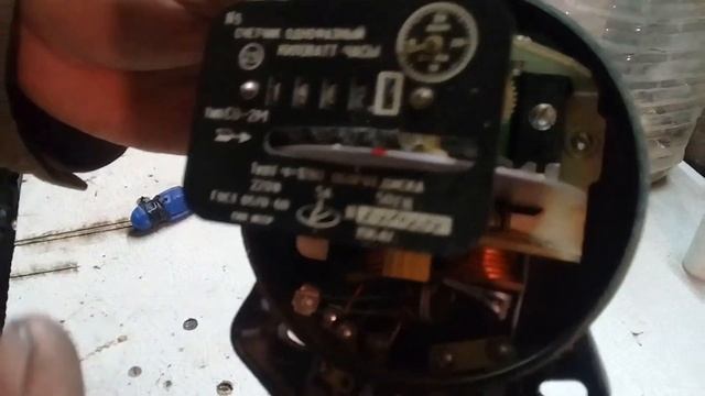 Разбор советского электросчетчика смотреть онлайн