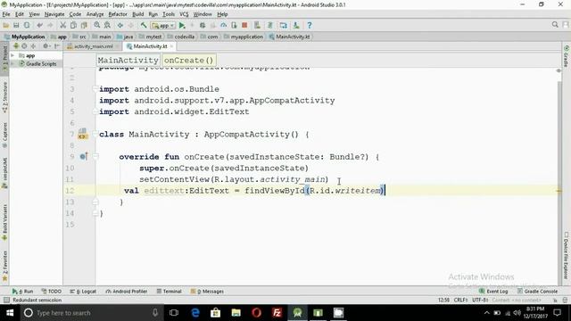 Listview in android kotlin смотреть онлайн