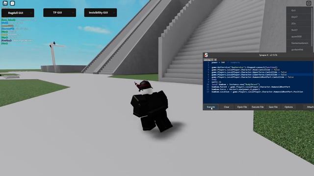ВЫКИДЫВАЕМ ЗА КАРТУ! СКРИПТ НА RAGDOLL ENGINE В ROBLOX НЕ ФИКС! ВЫКИДЫВАЕМ ВСЕХ смотреть онлайн