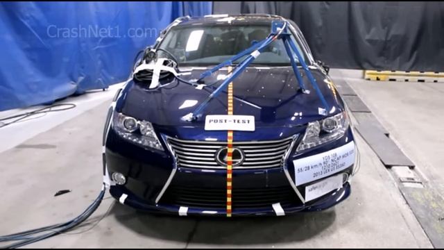 Lexus ES 350 | 2013 | Documentation for Side Crash Test | NHTSA | CrashNet1 смотреть онлайн