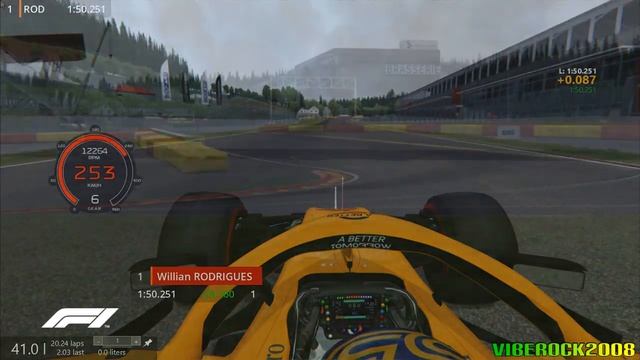 [Assetto Corsa] McLaren F1 Team-Renault MCL35 @ Spa-Francorchamps with Carlos Sainz Jr. смотреть онлайн