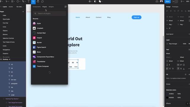 Figma Tutorial: Crafting a Course website Header смотреть онлайн