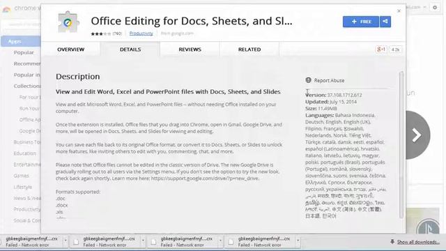 Edit Microsoft Documents in Google Drive (Error) смотреть онлайн