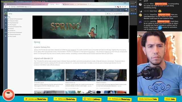 Round of UI updates! - Blender Today Live #031 смотреть онлайн