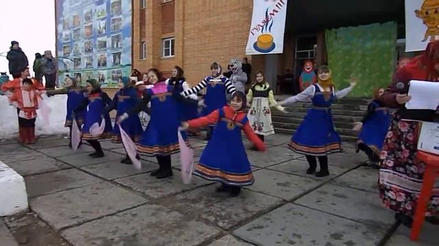 масленица УЛЬЯНОВО детский танец смотреть онлайн