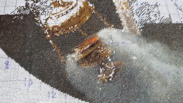 Вышивка крестиком. " Ангел со свечой "от Эстэ. Вернулась к вышивке и ужаснулась. Я заблудилась ! смотреть онлайн