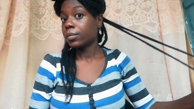 Retwisting my tailbone natural hair without using a comb. Stretching my coily curls without heat. смотреть онлайн