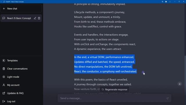 ChatGPT Crafted a Poem That Teaches React JS Like a Pro смотреть онлайн