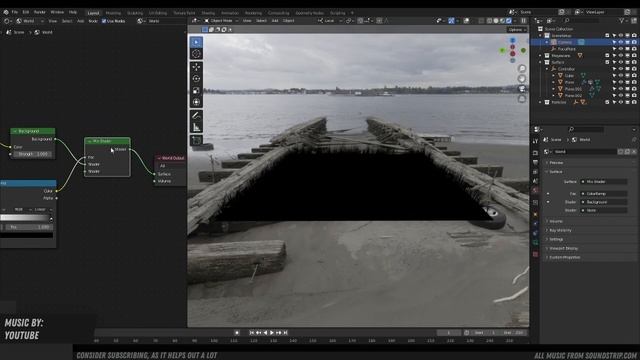 Blender Timelapse - Wetlands Swamp смотреть онлайн