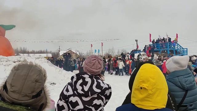 Сжигание чучело, проводы зимы смотреть онлайн