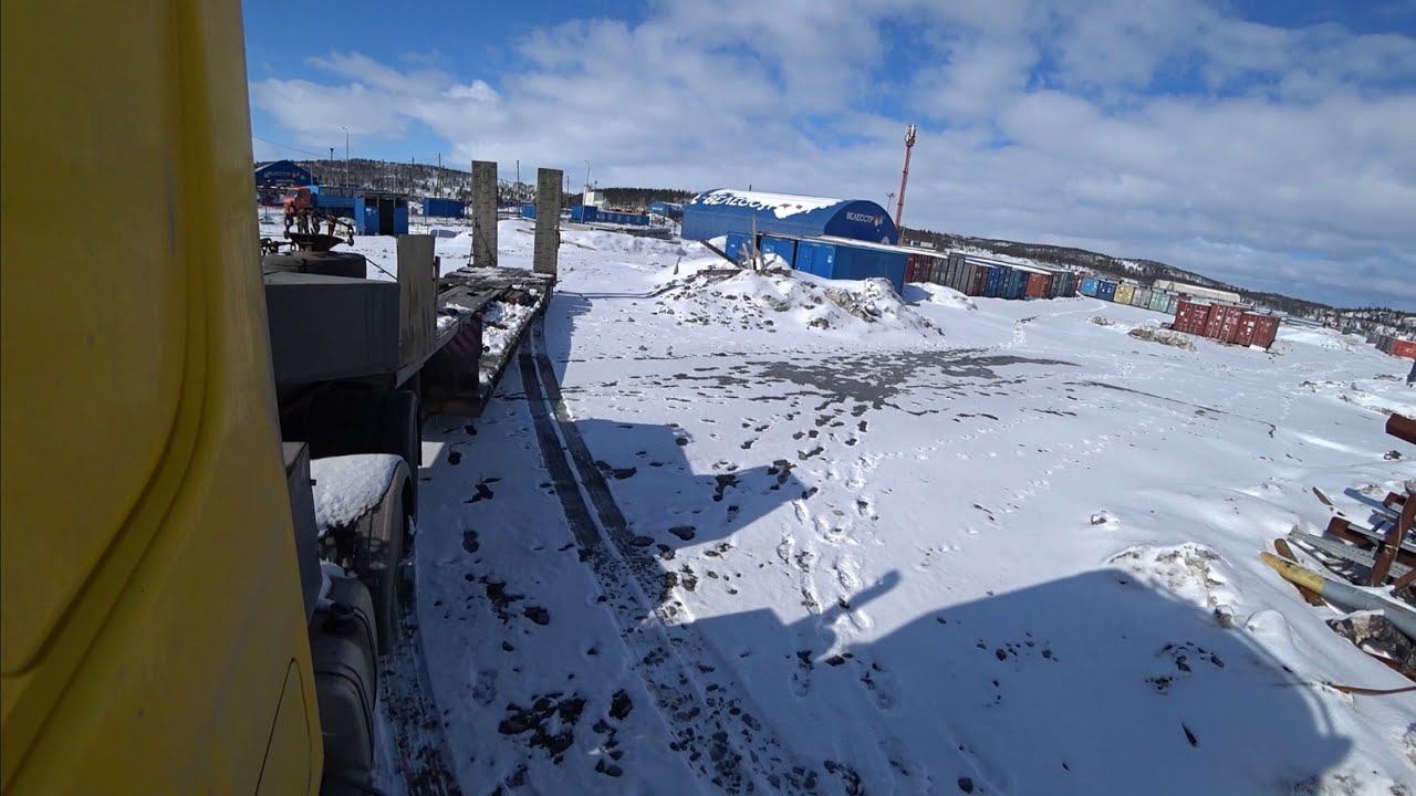 Снегопад на Кольском / Не смог поставить груз смотреть онлайн