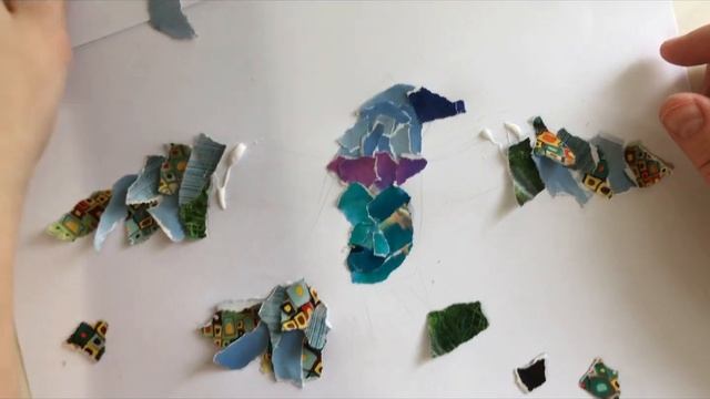 PuppetMaster Recycled Paper Bird Collage Tutorial смотреть онлайн