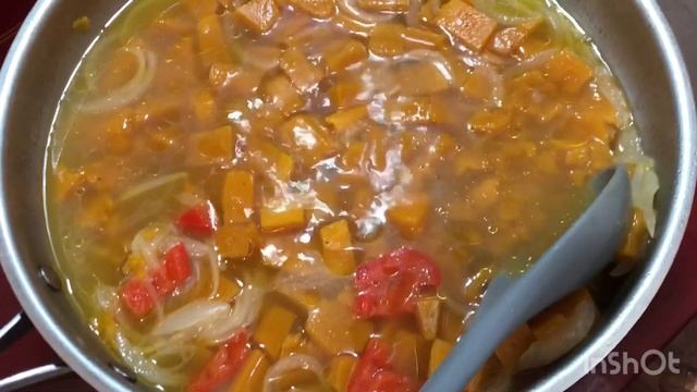 SIMPLE PUMPKIN SOUP RECIPE | HOW TO MAKE EASY PUMPKIN SOUP WITH CROUTONS смотреть онлайн