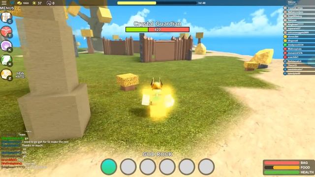 THE FROZEN GIANT IS MAD!!! (ROBLOX BOOGA BOOGA) смотреть онлайн