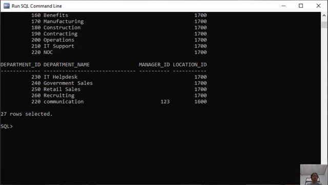 Database Oracle (insert, update, delete, default, alter) смотреть онлайн