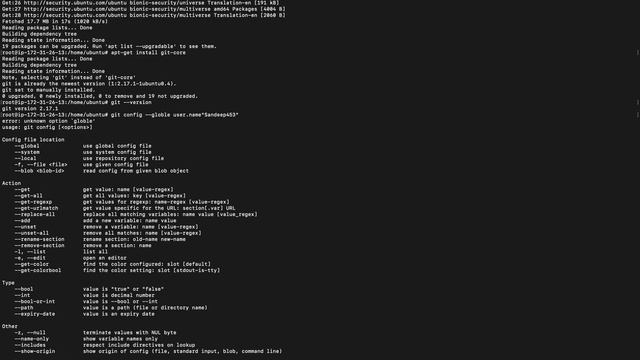 how to install and basic setting in git смотреть онлайн