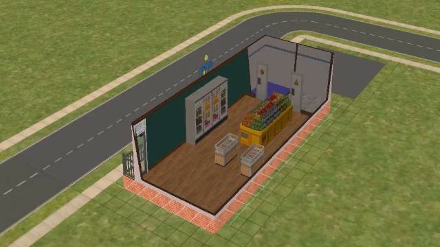 The Sims 2 Double Deluxe - How To Build A Nice Store смотреть онлайн