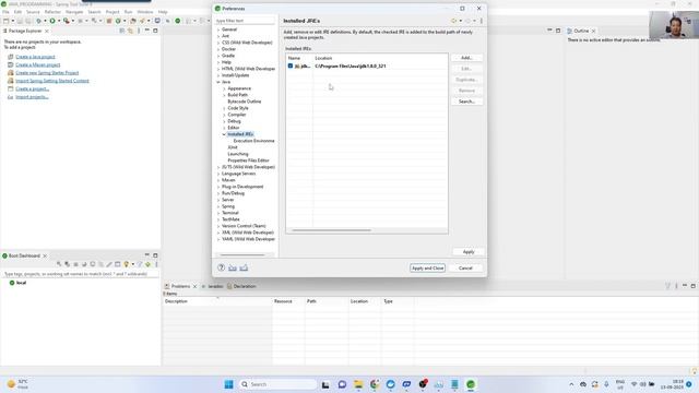 Java SE: Introdcution to Java IDE (download, setup of STS and IntelliJ) смотреть онлайн