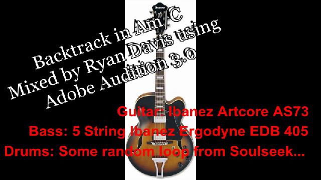 Great Backing Track for Guitar in Am/C смотреть онлайн