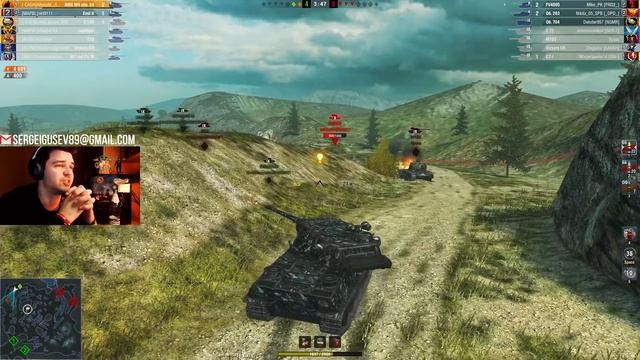 ЛУЧШИЙ БОЙ НА НОВОМ ТАНКЕ ● КОЛОБАНОВ vs 3 ПТ САУ НА mle 54 ● WoT Blitz смотреть онлайн