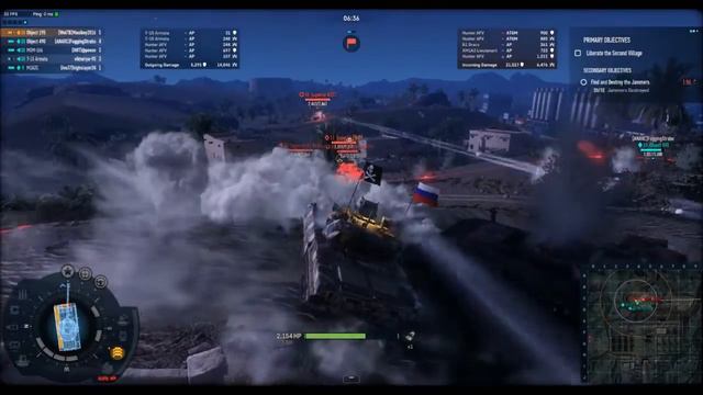 Armored Warfare - Desert Saber in the Object 195 Main Battle Tank смотреть онлайн
