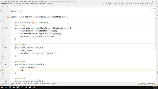 Activity life cycle in android Part 2 | Activity life cycle of android смотреть онлайн
