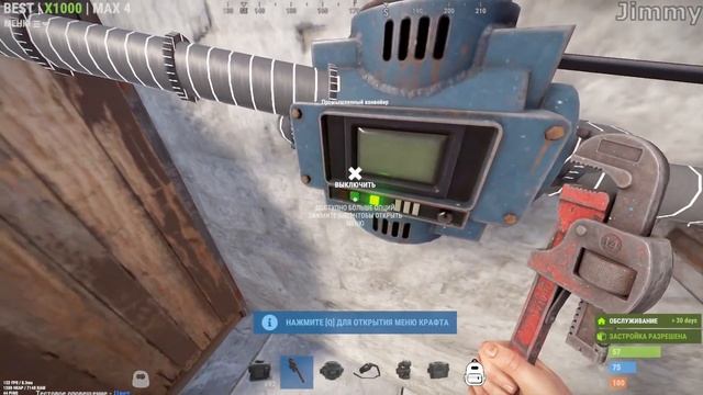Схема подключения электропечи в Раст|Rust смотреть онлайн