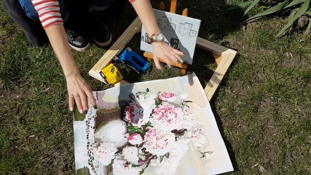 САМЫЙ ПРОСТОЙ И ДЕШЕВЫЙ СПОСОБ ОДЕТЬ НА ПОДРАМНИК/КАРТИНА ПО НОМЕРАМ/ РАЗУКРАШКА смотреть онлайн