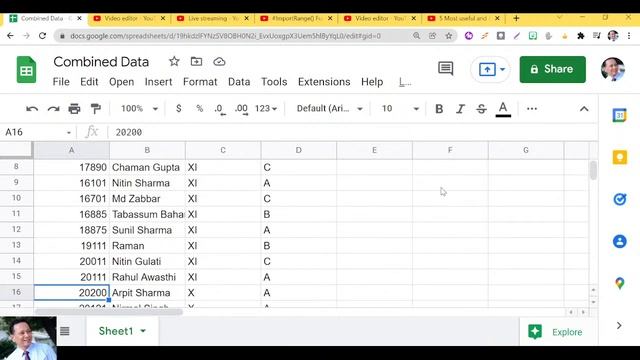 ImportRange() Function of Google Sheets 2 смотреть онлайн