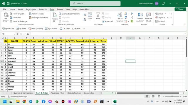 37-How to Use Data Tools Group in Excel? | آموزش رایگان اکسل ۲۰۲۱ смотреть онлайн