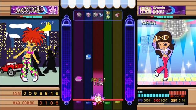 ポップンのような音楽ゲームでMOON[BEAT'N GROOVY] смотреть онлайн
