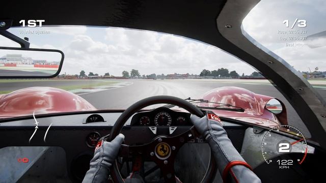 GRID 2019 - Ferrari 330 P4 - Car Show Crash Test . 4K 60fps. смотреть онлайн