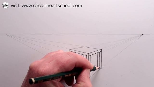 How to Draw a Chair using Two Point Perspective: Narrated смотреть онлайн